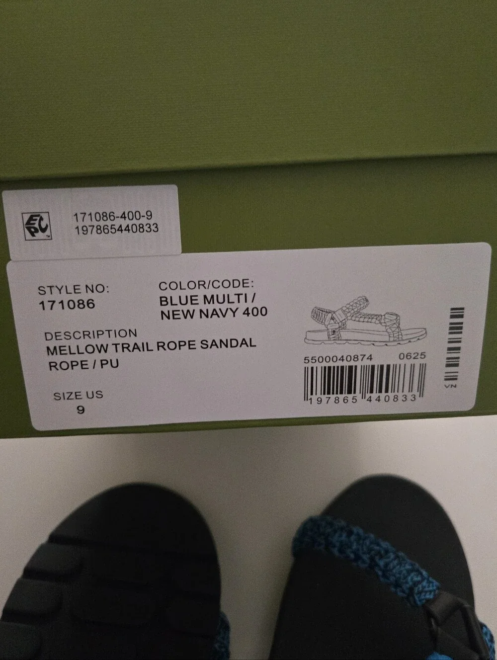 NWT Tory Burch Mellow Trail Rope Sandal